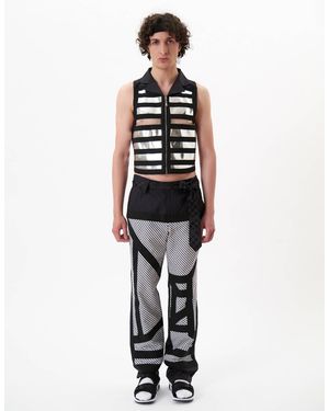 John Zucca Street Style Sleeveless Jacket - White