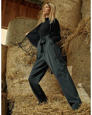 IPANTS Dark Gray Pants - Green