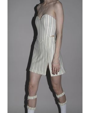 Vestiaire d'un Oiseau Libre Merino Corset - Gray