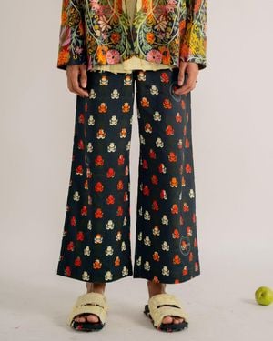 RAFU'D Butti Trouser - Multicolor