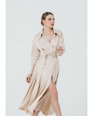 La Musa Cream Dress - Natural