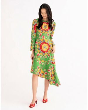 Emma Wallace Li Dress - Green