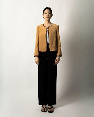 Maison de H Oeil De Boeuf Ecru Carmen Jacket - Multicolor