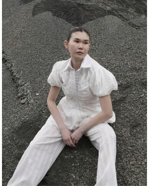 Maet Studio Chlesea White Set - Gray