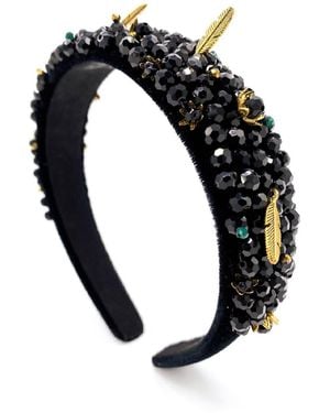 ADIBA Blossom Headband - Black