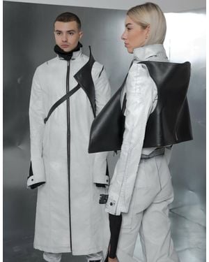 LUNAR Laboratories Trapezoidal Moon Tote Bag - Gray