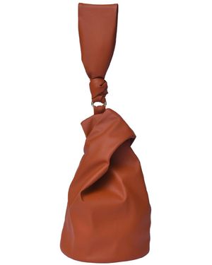 ANNA MIRZOYAN Amber Clutch Bag - Brown
