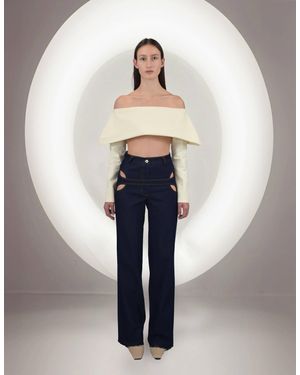 Maet Studio Amla Knitwear Top - Blue