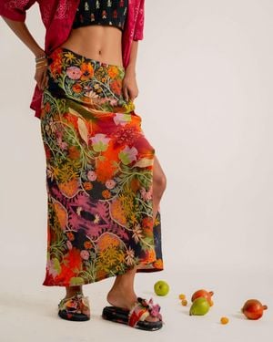 RAFU'D Baag Skirt - Multicolor