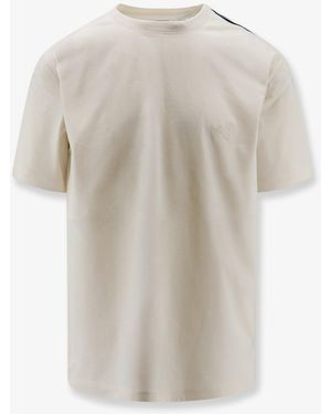 Y-3 Cotton T-Shirt With Iconic Details - White