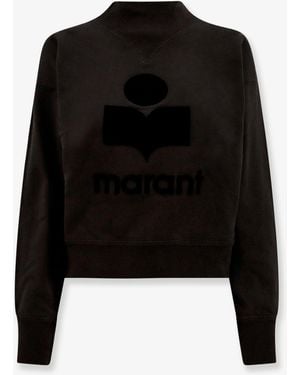 Isabel Marant Moby Recycled Material Sweatshirt - Black