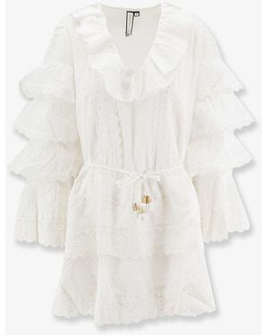 Scarlett Poppies Soledad Cotton Dress - White