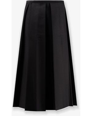 TOTEME Wool And Silk Midi Dress - Black