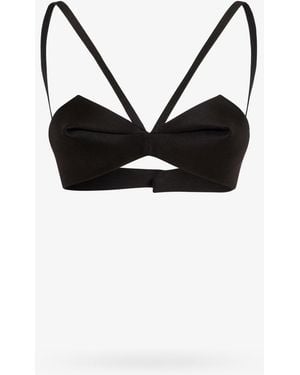 Versace Sleeveless Tops - Black