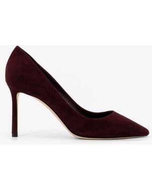 Jimmy Choo Romy 85 Suede Pumps - Brown
