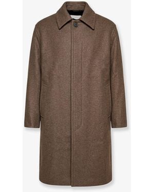 Studio Nicholson Ady Wool Blend Loden Coat - Brown