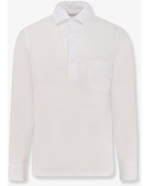Lardini Pailan Linen Shirt - White