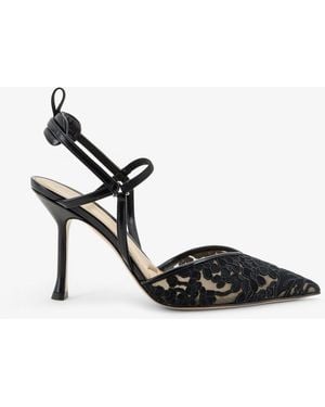 Fendi Very Colibrì High-Heel Court Shoes - Black
