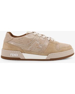 Fendi Sneakers Match Low-Top - Neutro