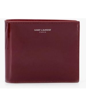 Saint Laurent Wallet - Purple