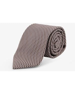 NUGNES 1920 Silk Tie - Gray