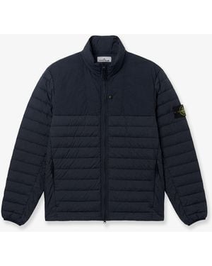 Stone Island Seamless Tunnel Nylon Down-Tc Down Jacket - Blue