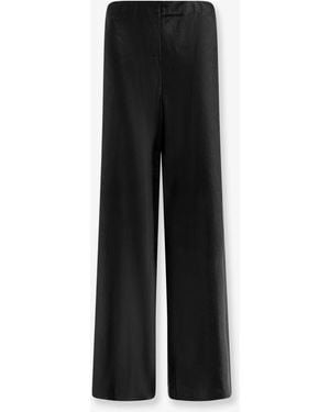 Vince Satin Trousers - Black