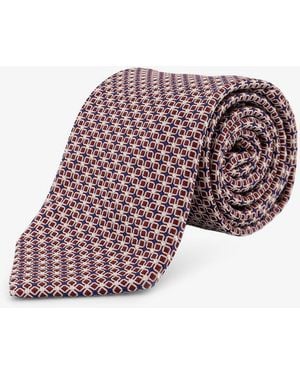 NUGNES 1920 Silk Tie - Purple