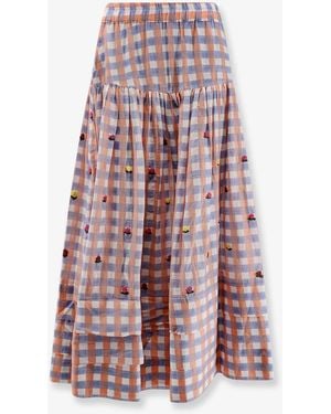 PHILIPPA 1970 Adriana Cotton Skirt - White