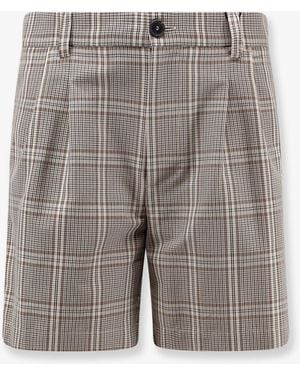Amaranto Madras Shorts - Grey