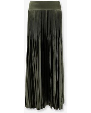 JOSEPH Rabat Satin Skirt - Green