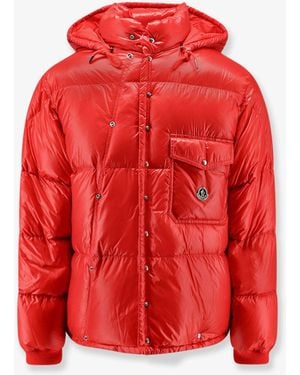 Moncler Karakorum Down Jacket With Hood - Red