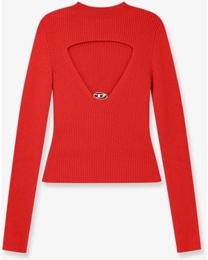 DIESEL Maglia -Olina - Rosso