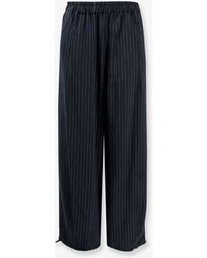 Frankie Shop Oakdale Recycled Material Trousers - Blue