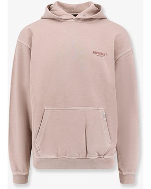 Represent Owners Club Cotton Hoodie - Pink