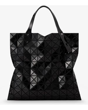 Issey Miyake Prism Tote Pvc Shoulder Bag - Black