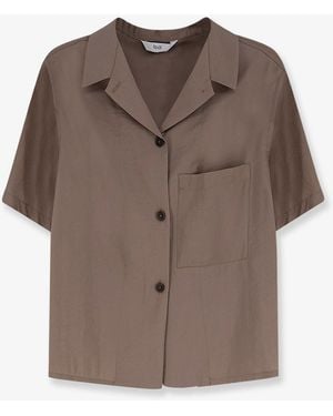 Hevò Modal Blend Shirt - Brown