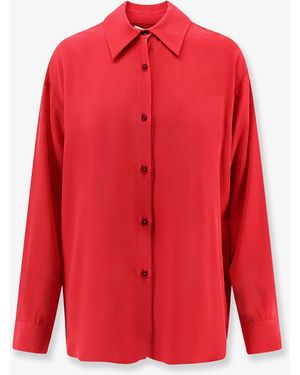 Alysi Silk Shirt - Red