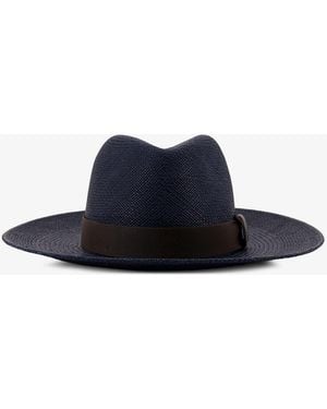 Brunello Cucinelli Hats Rafia - Blue