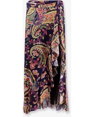 Etro Viscose Skirt - White