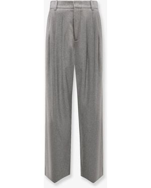 R2W Manes Wool And Cashmere Pants - Gray