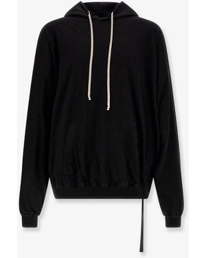 Rick Owens Hun Hooded Sweatshirt - Black