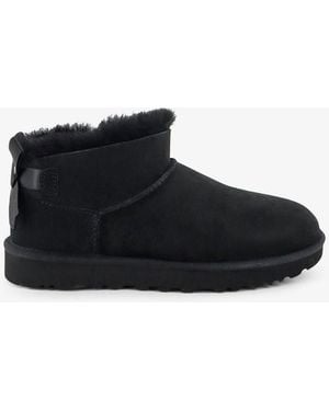 UGG Stivaletto Ultra Mini Bailey Bow - Nero