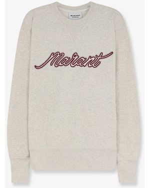 Isabel Marant Marant Etoile Rise Recycled Material Sweatshirt - White