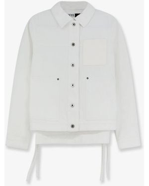 Loewe Paula's Ibiza-Workwear Denim Jacket - White