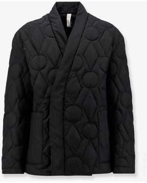 Hevò Faeto Quilted Nylon Down Jacket - Black