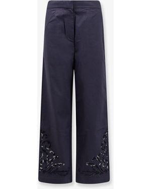 Scarlett Poppies Vemoza Cotton Trousers - Blue
