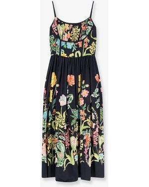 Lavi Taranté Printed Cotton Dress - White
