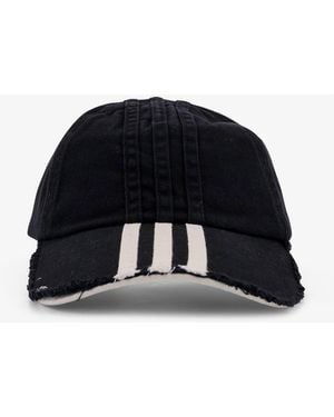 Y-3 Cotton Baseball Cap - Black