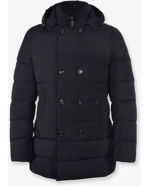 Moorer Florio-Kn Padded And Quilted Nylon - Blue